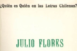 Julio Flores [grabación]