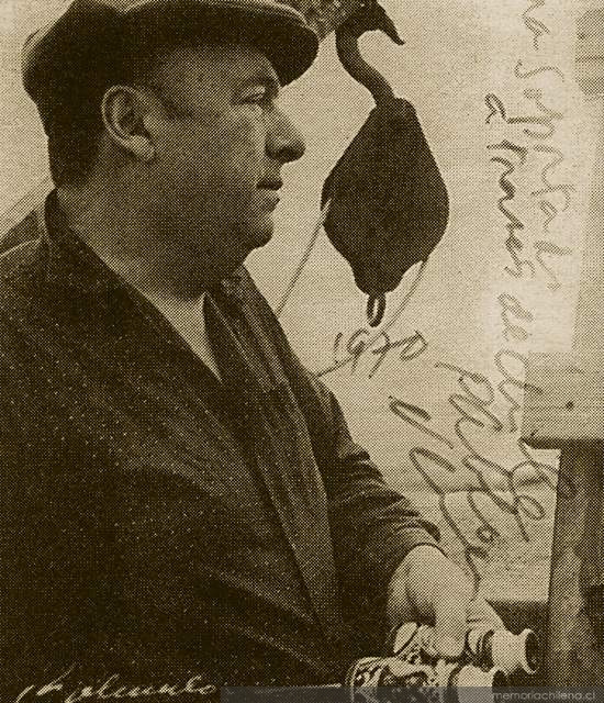 Pablo Neruda, hacia 1970