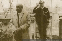 Neruda esta a bordo de La Esmeralda, 1972
