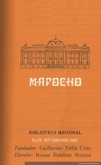 Mapocho : n° 25, 1977