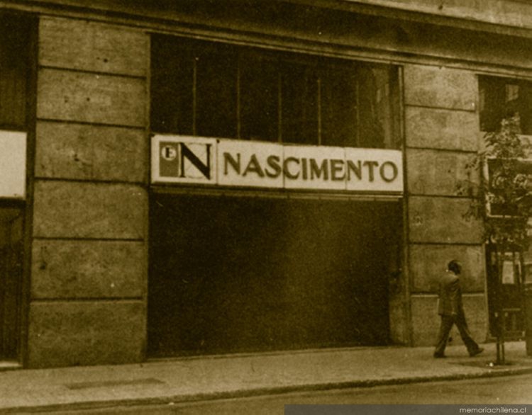 Fachada de Librería Nascimento