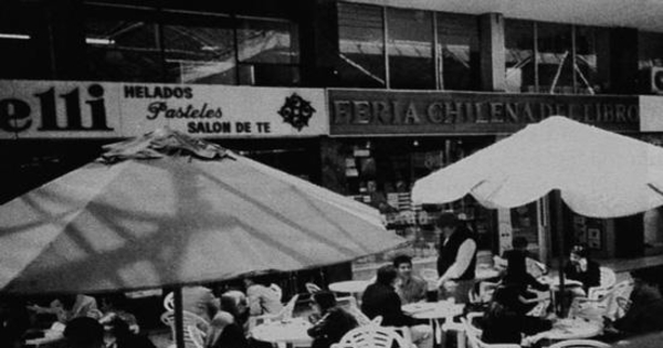 Café Tavelli, Providencia, hacia 1990