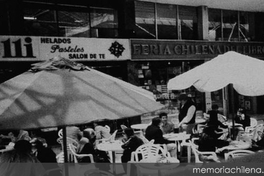 Café Tavelli, Providencia, hacia 1990