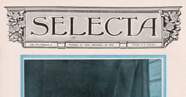 Selecta : año 4, n° 9, diciembre de 1912