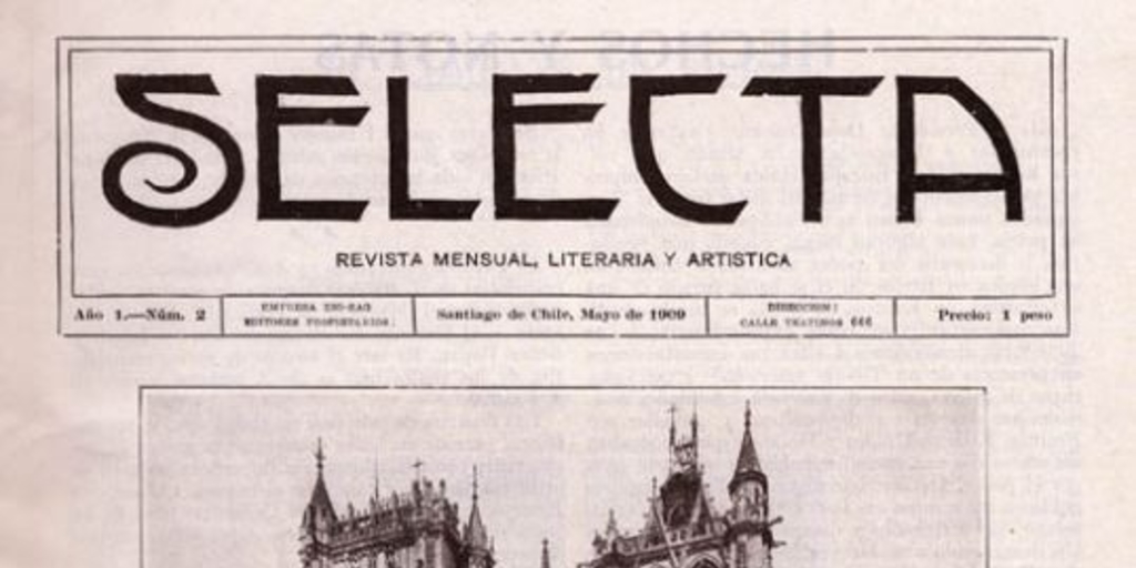 Selecta : año 1, n° 2, mayo de 1909