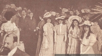 Reunión social, 1906