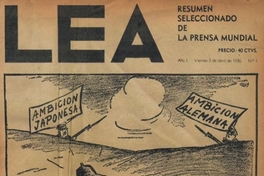 Lea, no. 1, 3 de abril 1936