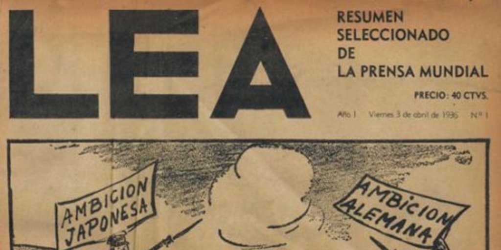 Lea, no. 1, 3 de abril 1936