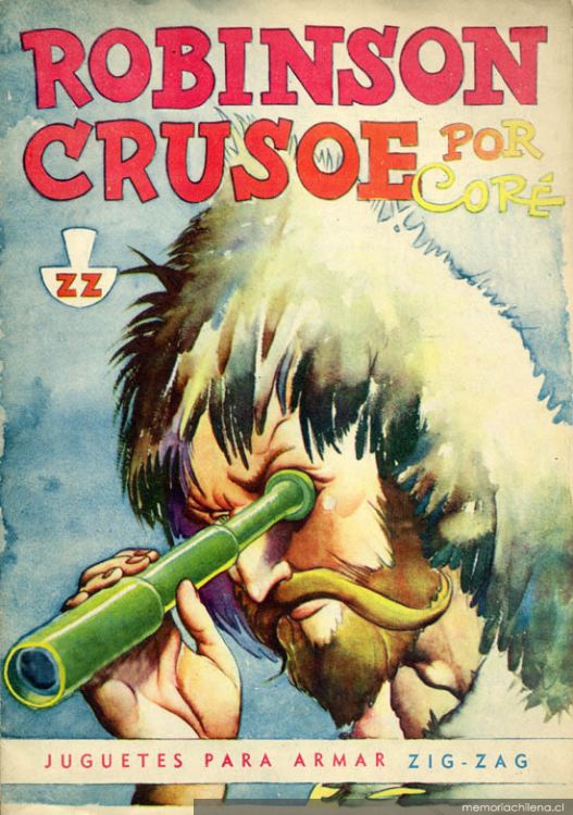 Róbinson Crusoe, por Coré, 1945