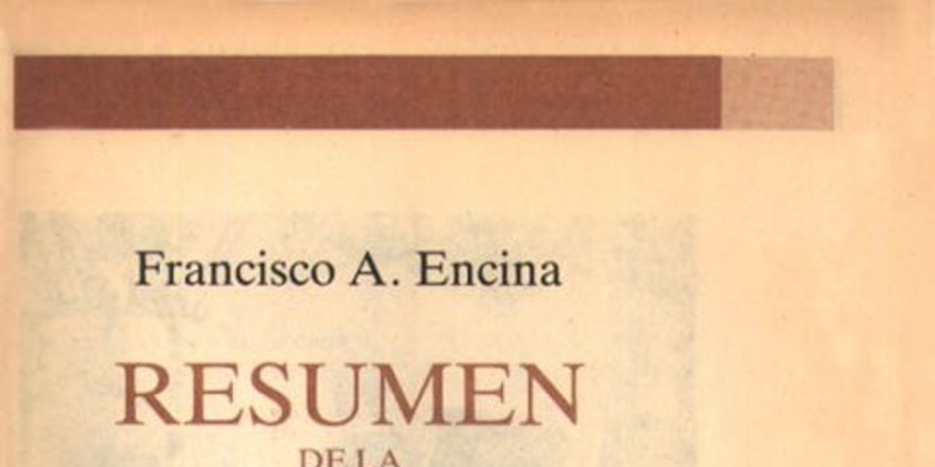 Resumen de la historia de Chile : tomo 1