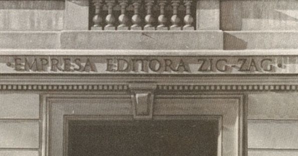 Edificio de la Empresa Editorial Zig-Zag, década de 1950