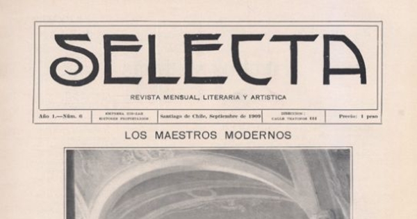 Selecta : año 1, n° 6, septiembre de 1909