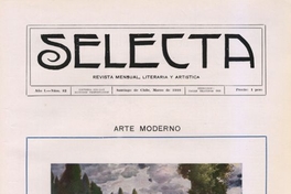 Selecta : año 1, n° 12, marzo de 1910