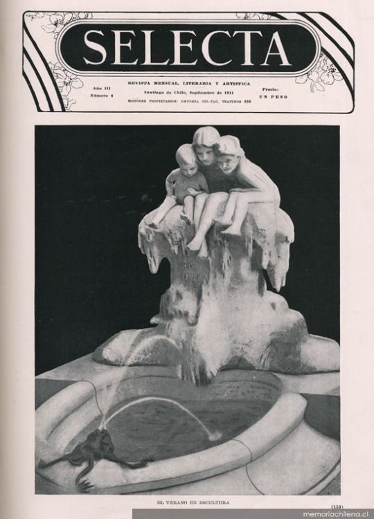 Selecta : año 3, n° 6, septiembre 1911