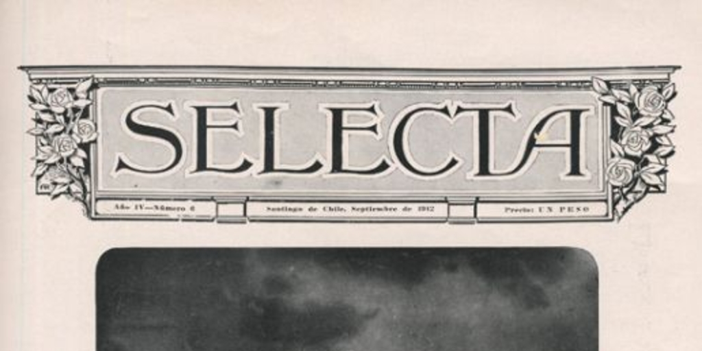 Selecta : año 4, n° 6, septiembre de 1912