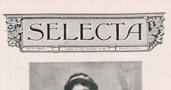 Selecta : año 4, n° 8, noviembre de 1912