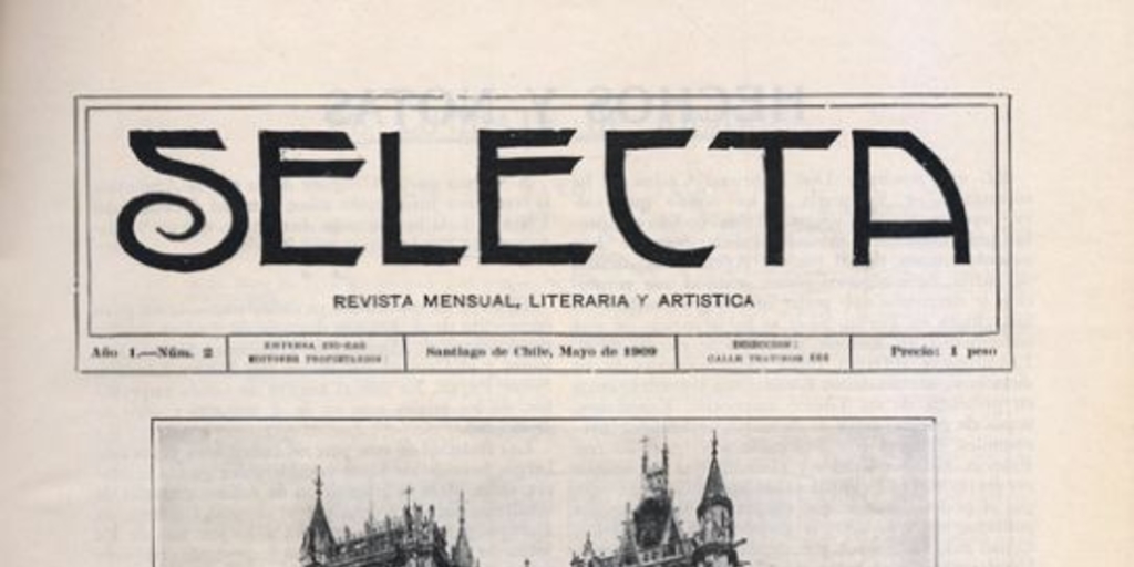 Selecta : año 1, n° 2, mayo de 1909