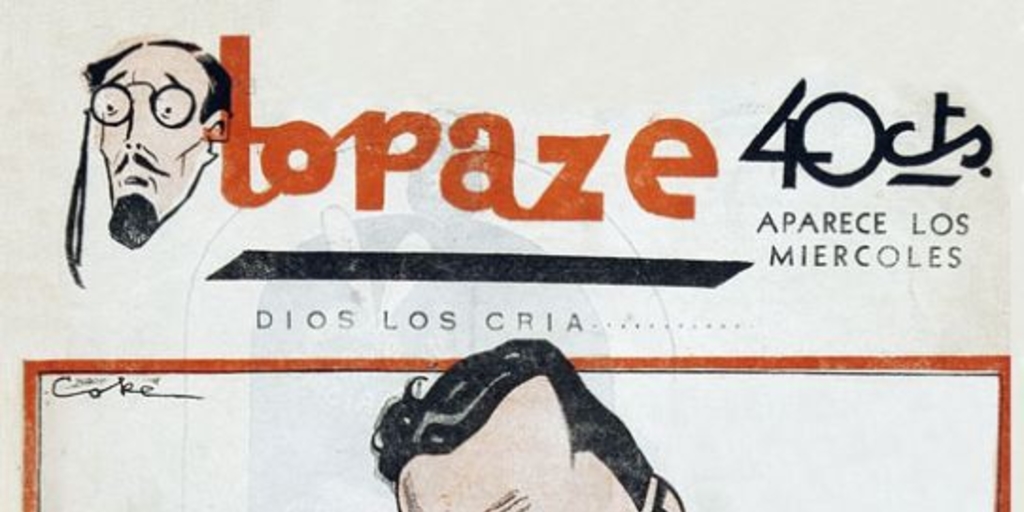 Topaze : n° 1, 12 agosto 1931.