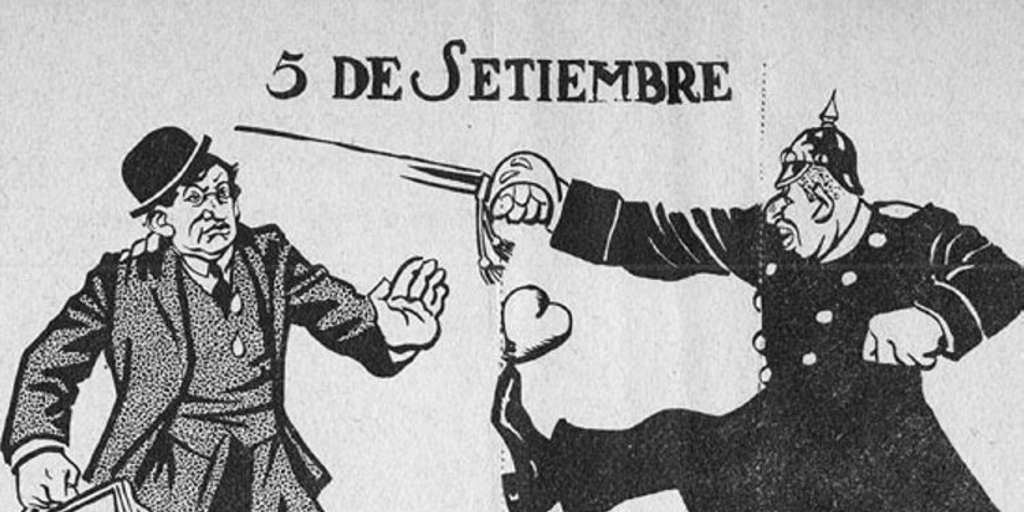 5 de septiembre : ¡hombre, no me mate, ya me voy!