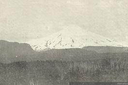 Bosques de la Provincia de Cautín y volcán Villarrica, fines del siglo XIX