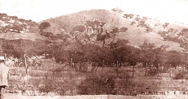 Lomajes erosionados de la región costera de Colchagua, primera mitad del siglo 20