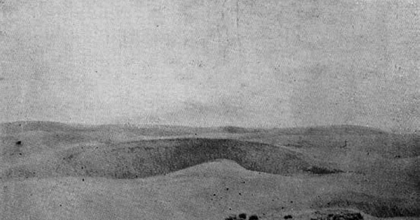 Aspecto general de las dunas de Chanco, ca. 1940