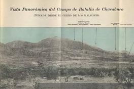 Vista panorámica del campo de batalla de Chacabuco, 1817