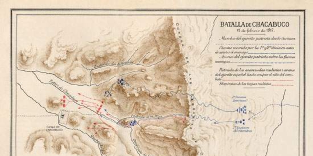 Batalla de Chacabuco, 12 febrero de 1817