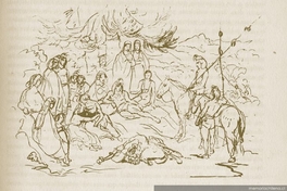 Rescate de dos jóvenes cristianas entre los pehuenches, hacia 1840