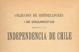 [Documentos relativos a la revolución de 1810]