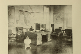 Sala de la Dirección del Instituto de Higiene, hacia 1910