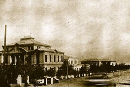 Vista panorámica del Instituto de Higiene, hacia 1910