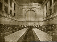 Sala de Sesiones del Congreso, hacia 1918