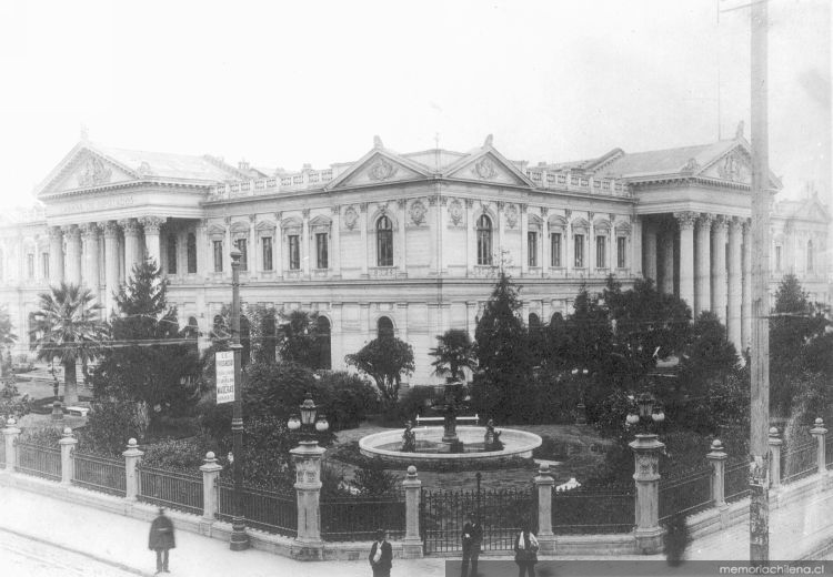 Fachada Congreso Nacional, 1925