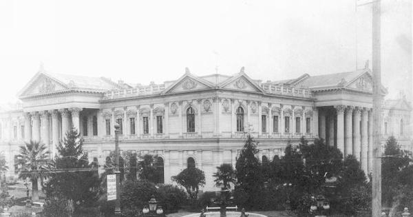 Fachada Congreso Nacional, 1925