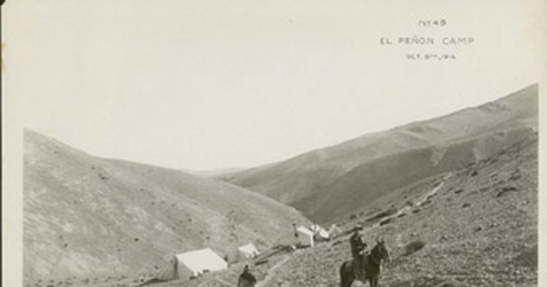 Campamento El Peñón, 1916