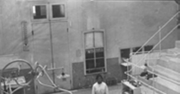 Sala de operaciones del Hospital San Vicente de Paul, ca. 1900