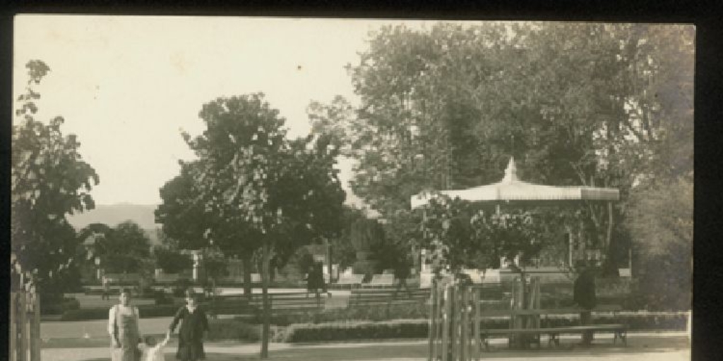 Plaza de Angol, ca. 1950