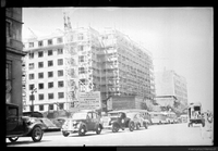 Edificios en construcción, Santiago, ca. 1948