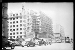 Edificios en construcción, Santiago, ca. 1948