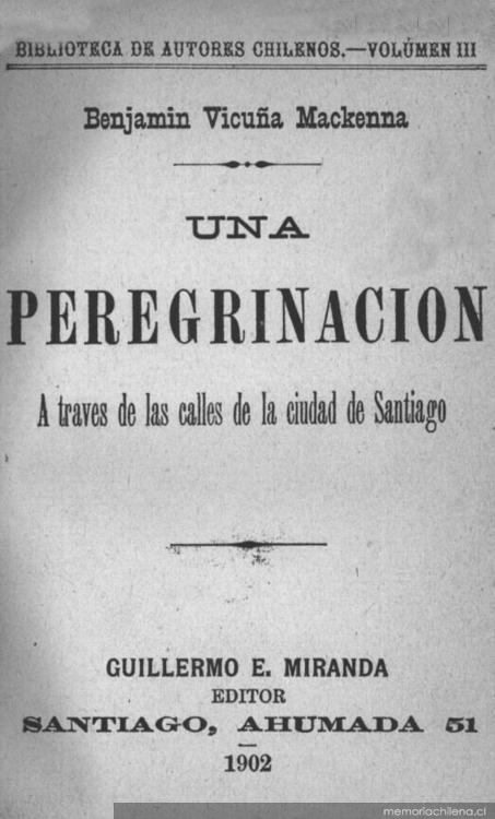 Una peregrinación a través de las calles de la ciudad de Santiago