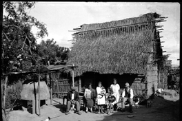 Choza en Queronque, Limache, ca. 1930