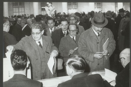 Votación en la Universidad de Chile, ca. 1968