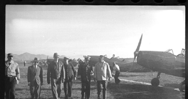 Club Aéreo de Chile. Fiesta aniversario en Cerrillos, 10 de mayo de 1947