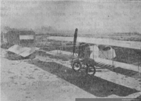 Avión Sánchez Baeza, del mismo tipo en que desapareció Bello