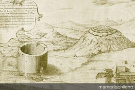 Perspectiva de templo indígena ubicado en la localidad de Cayambe, 1748