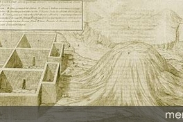 Perspectiva del palacio de los reyes incas ..., 1748