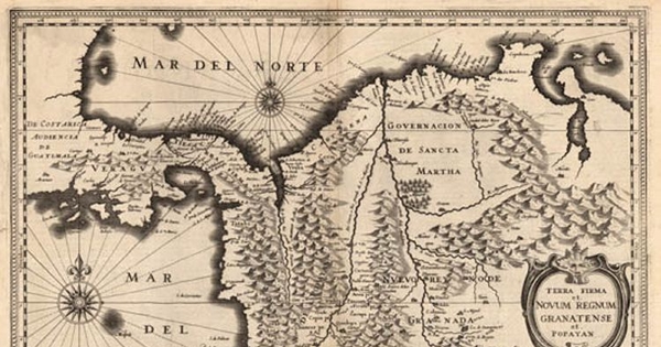 Terra Firma et Novum Regnum Granatense et Popayan, siglo 17
