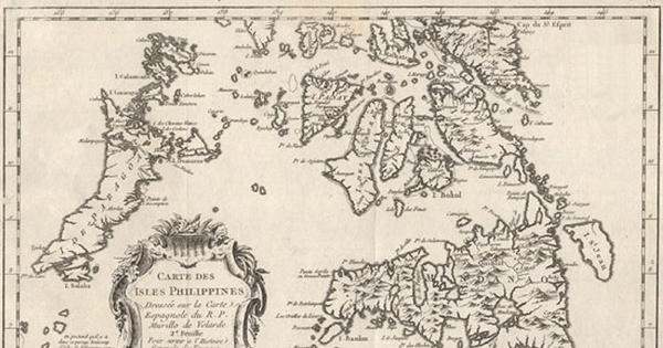Carte des Isles Philippines : dressée sur la carte espagnole du R.P. Murillo Velarde, 1752