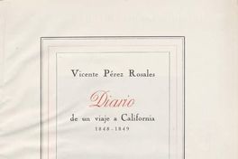 Diario de un viaje a California (1848-1849)